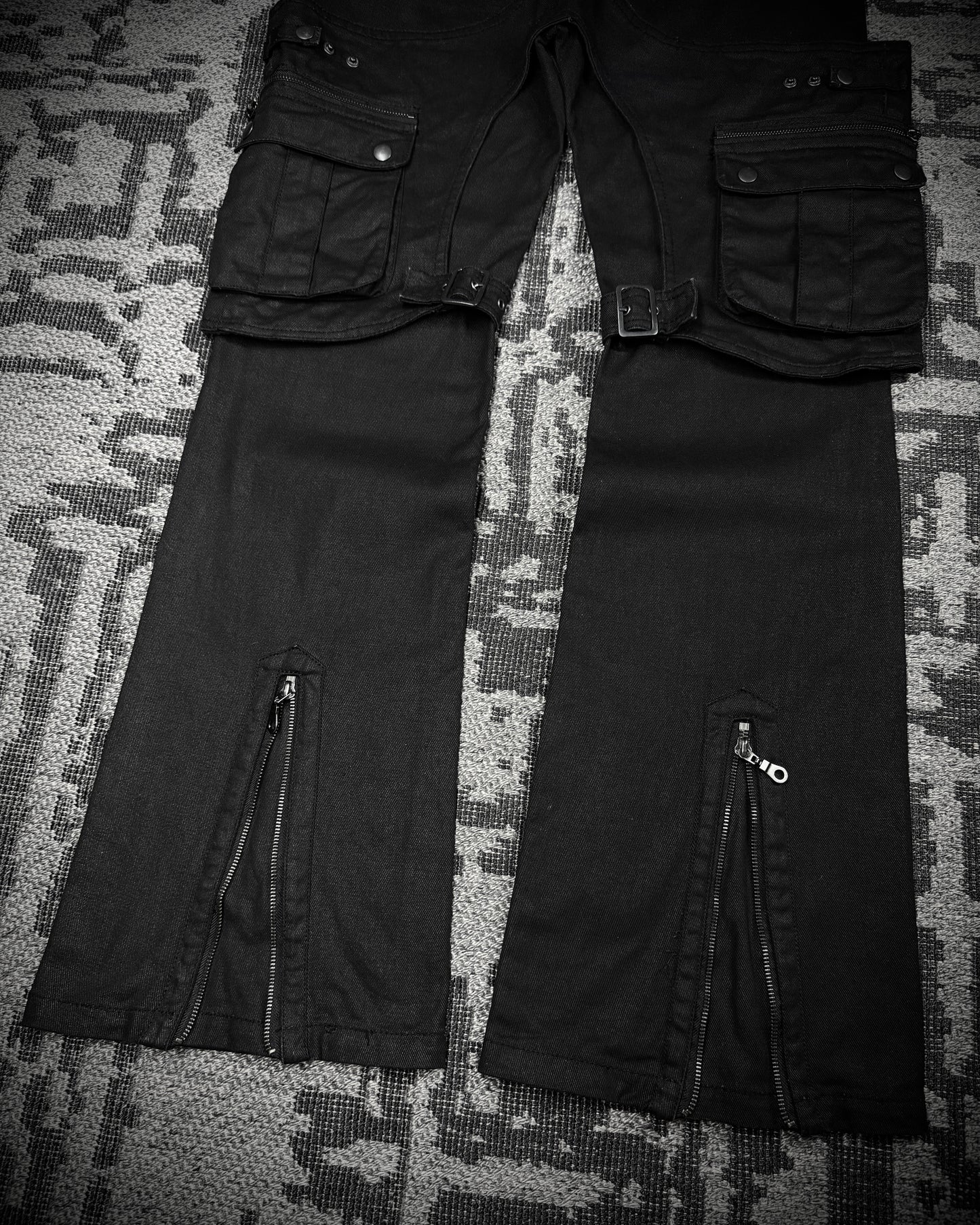 Roi Franc Utility Flared Pants