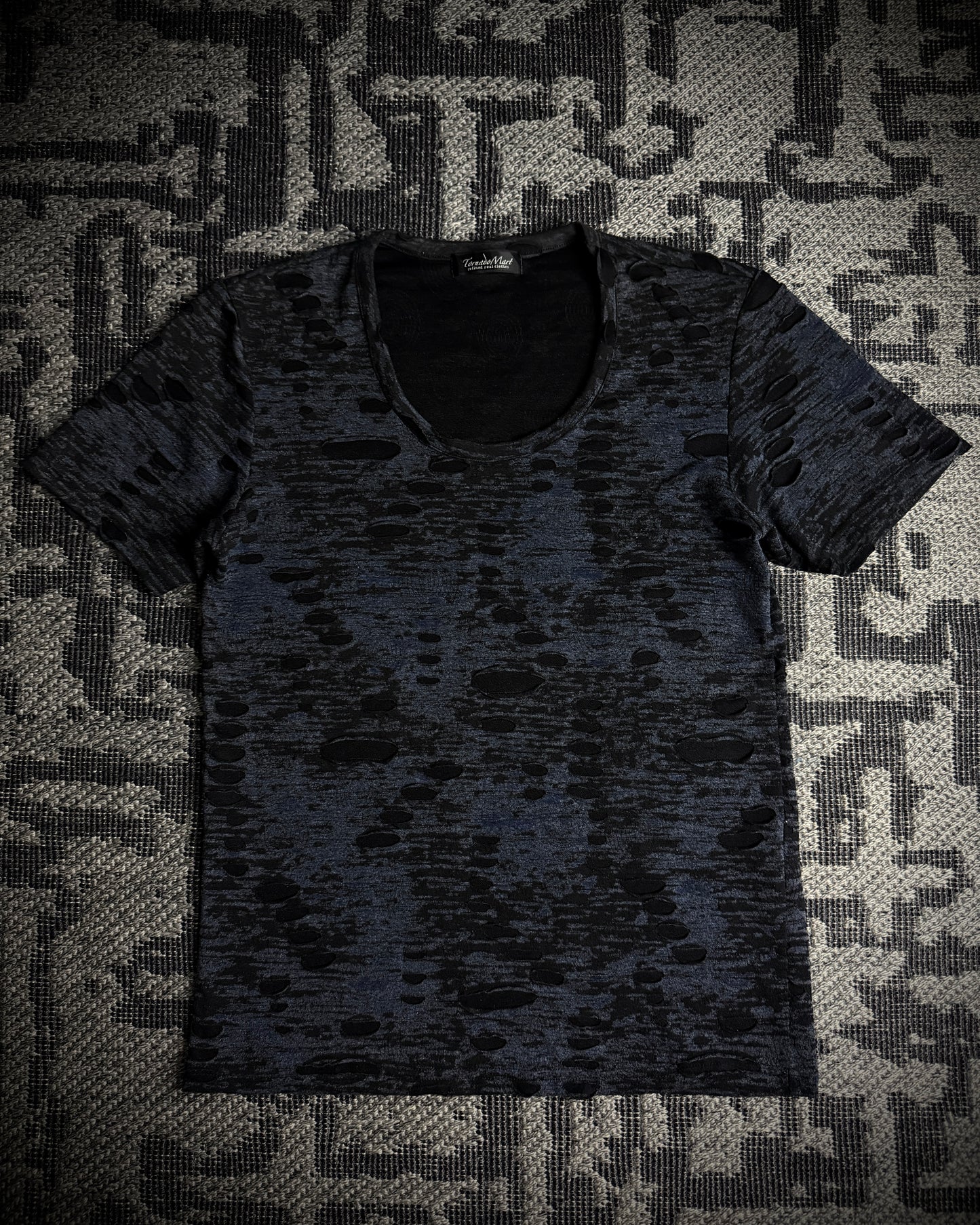 Tornado Mart Midnight Burnout Tee