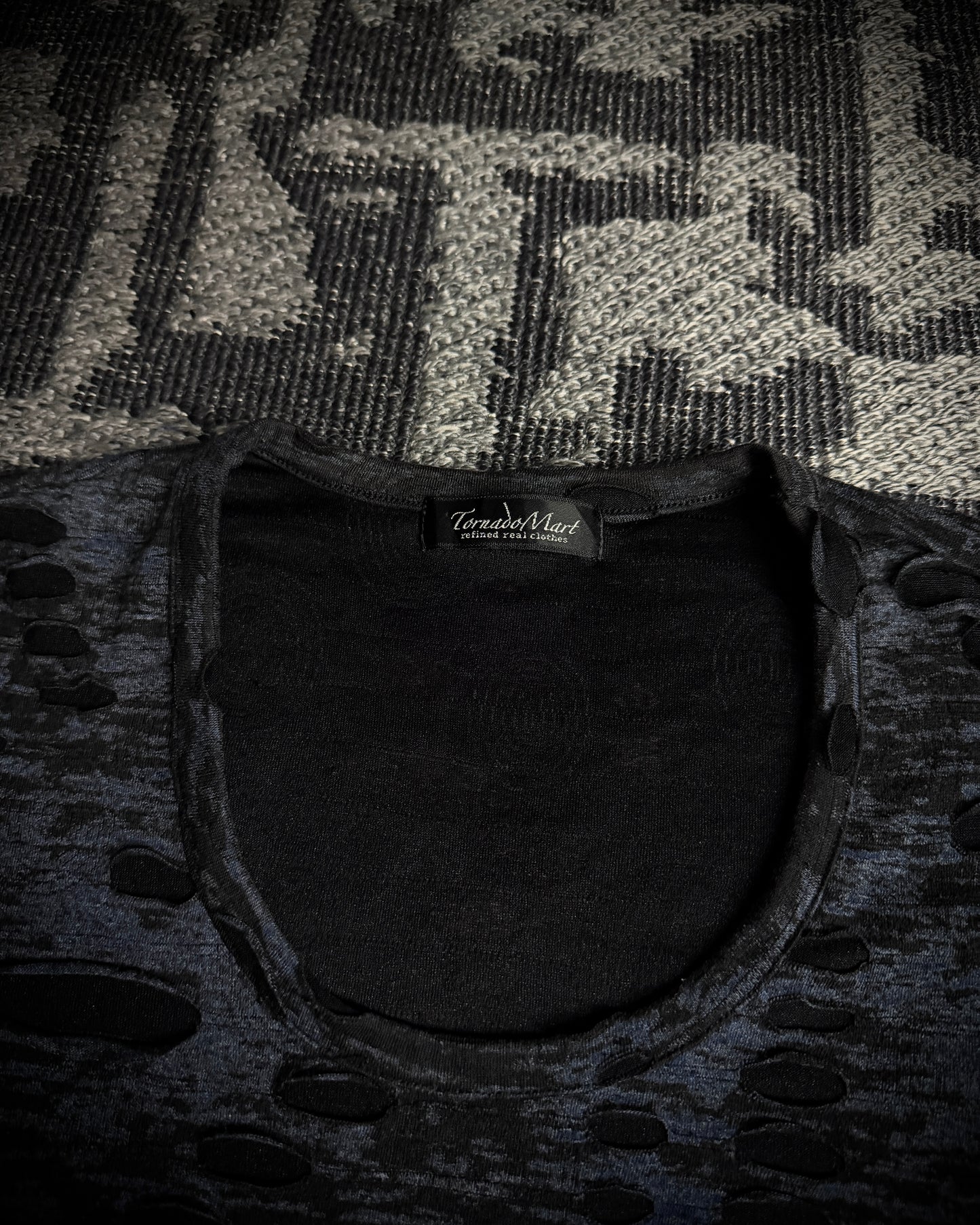Tornado Mart Midnight Burnout Tee