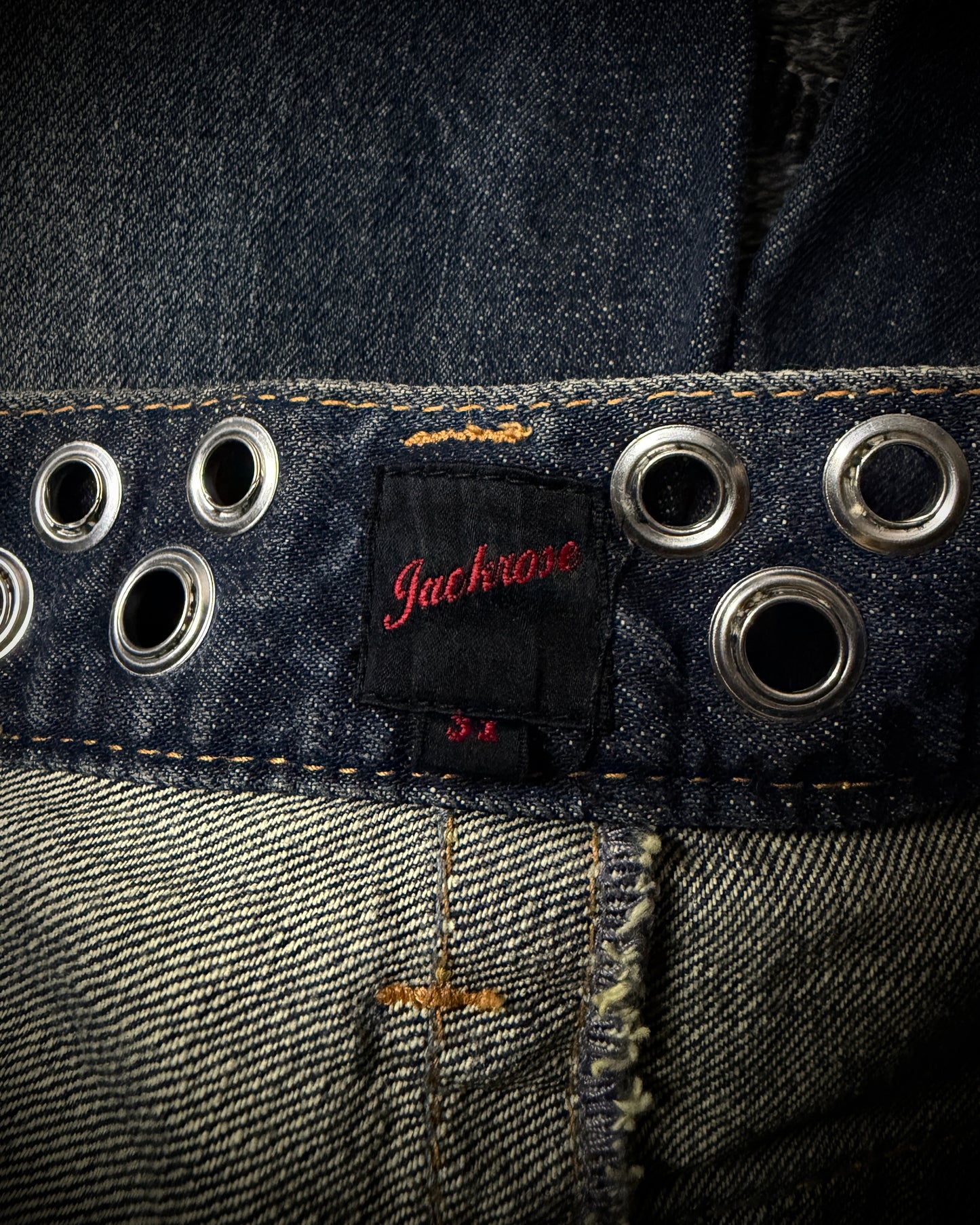 Jackrose Multi Eyelet Bootcut Denim