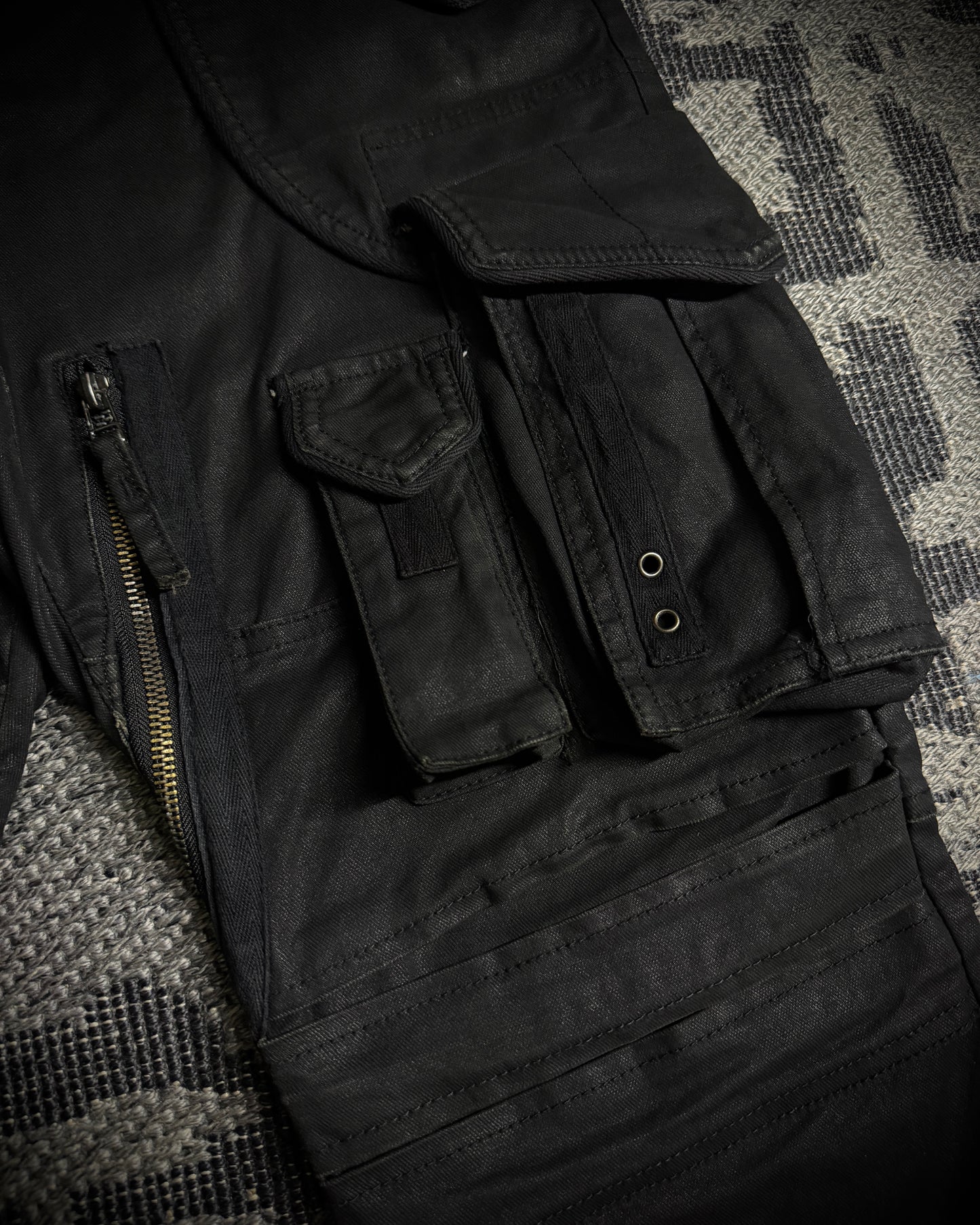 Luv Maison × Jackrose Coated Utility Cargo Shorts