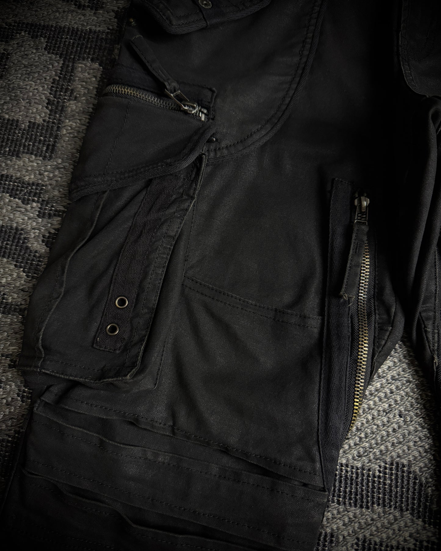 Luv Maison × Jackrose Coated Utility Cargo Shorts