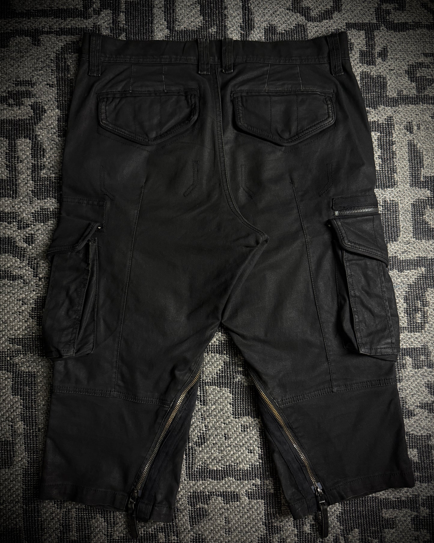 Luv Maison × Jackrose Coated Utility Cargo Shorts