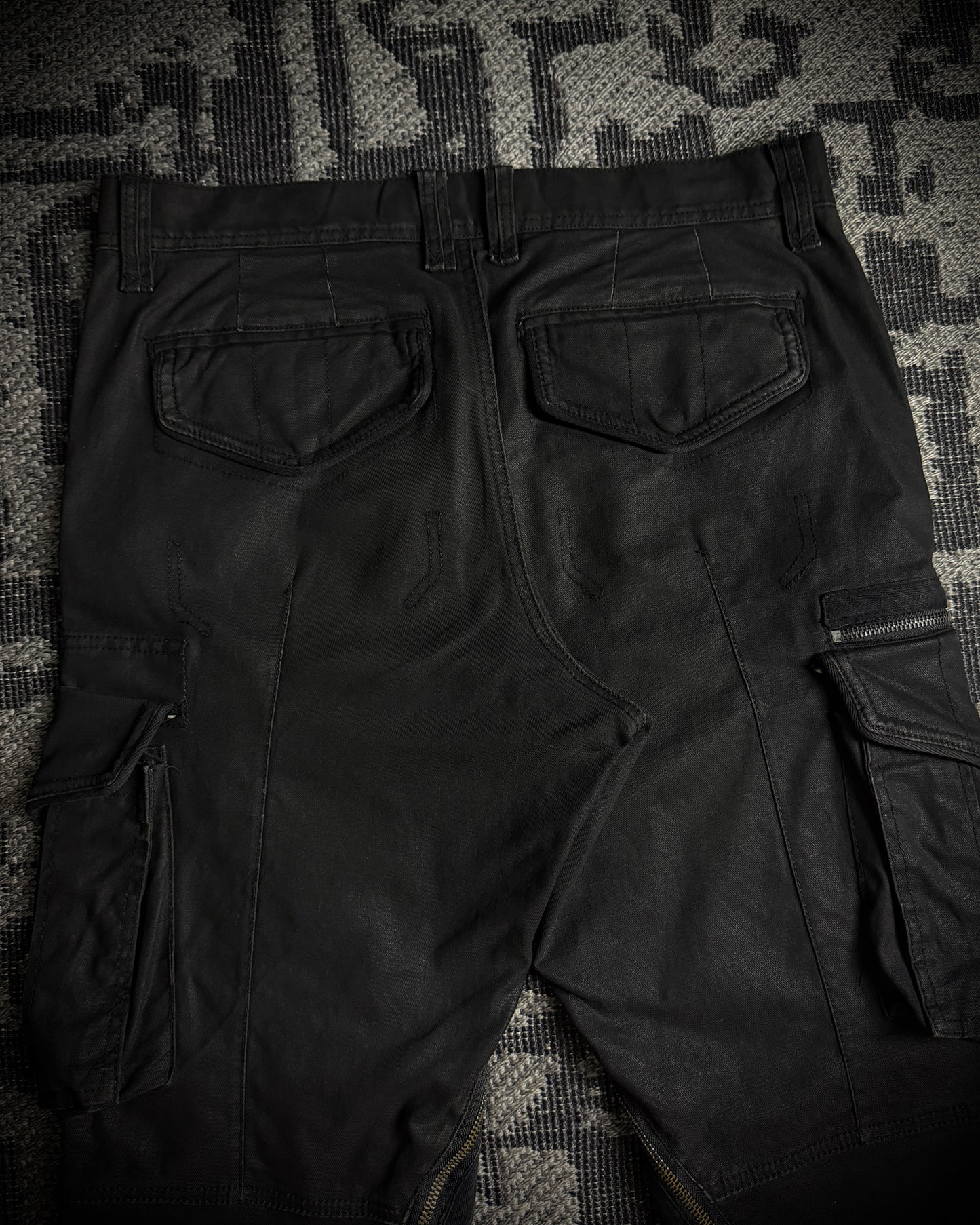 Luv Maison × Jackrose Coated Utility Cargo Shorts