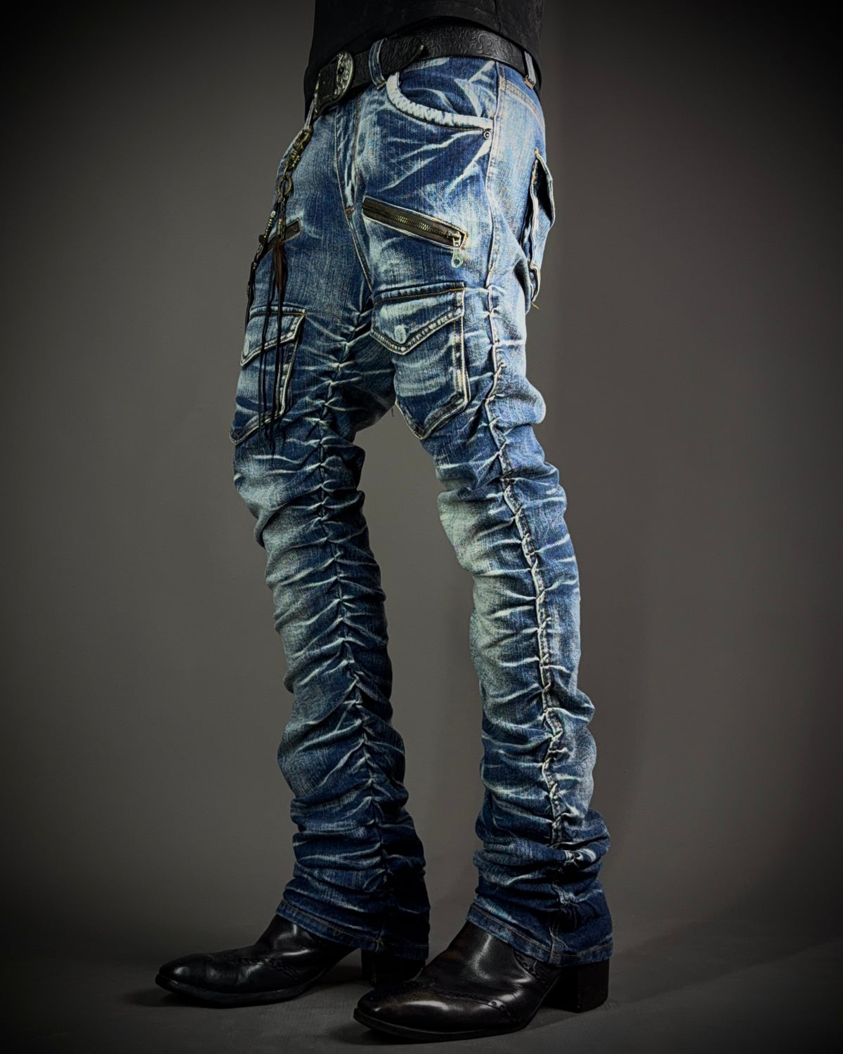 Clone Devgru Ruched Skinny Jeans