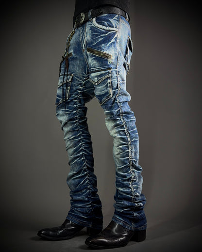 Clone Devgru Ruched Skinny Jeans