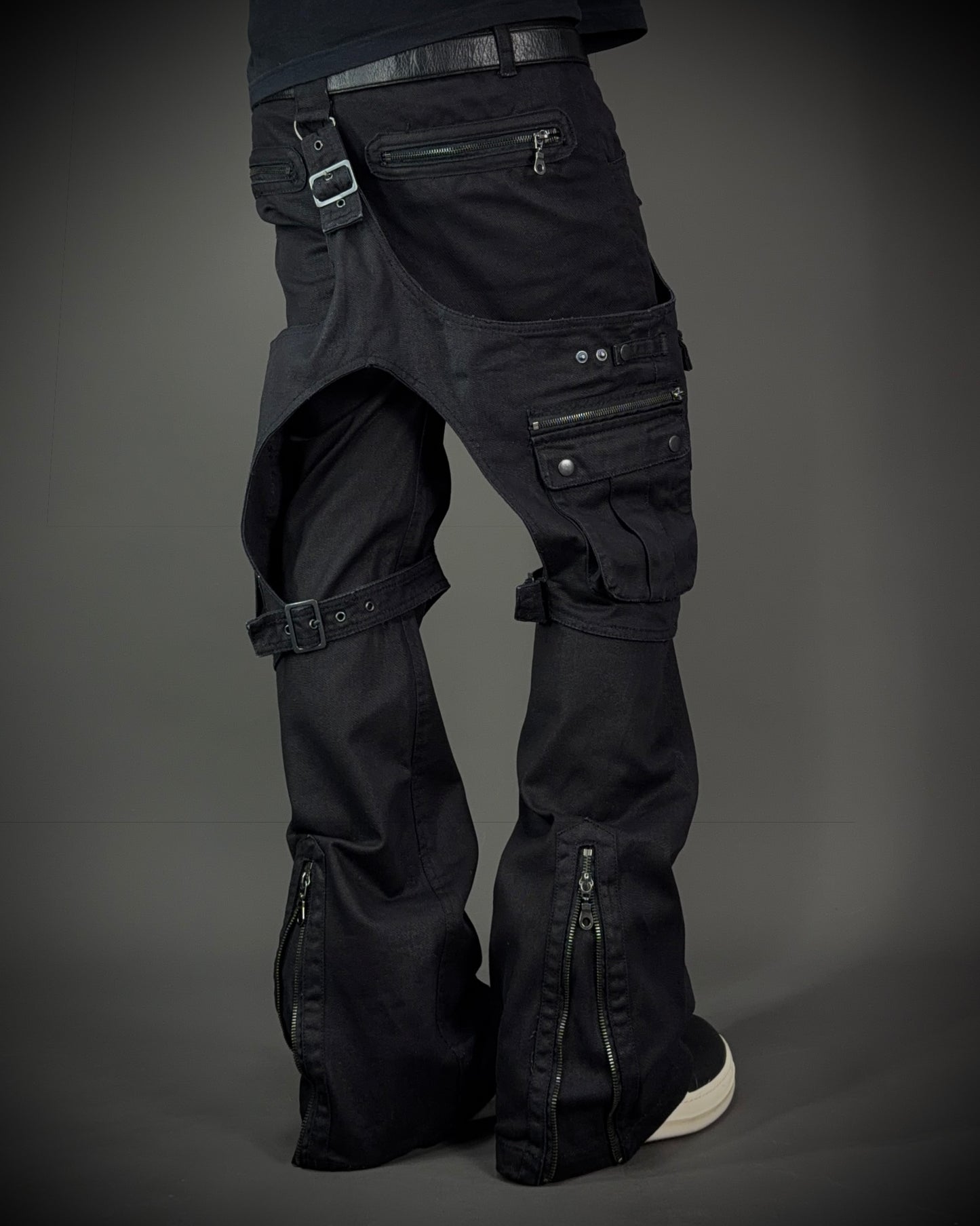 Roi Franc Utility Flared Pants