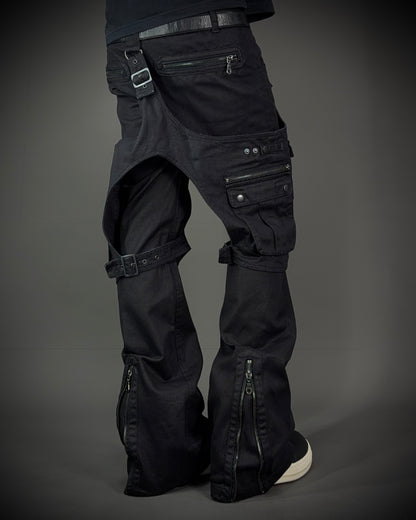 Roi Franc Utility Flared Pants