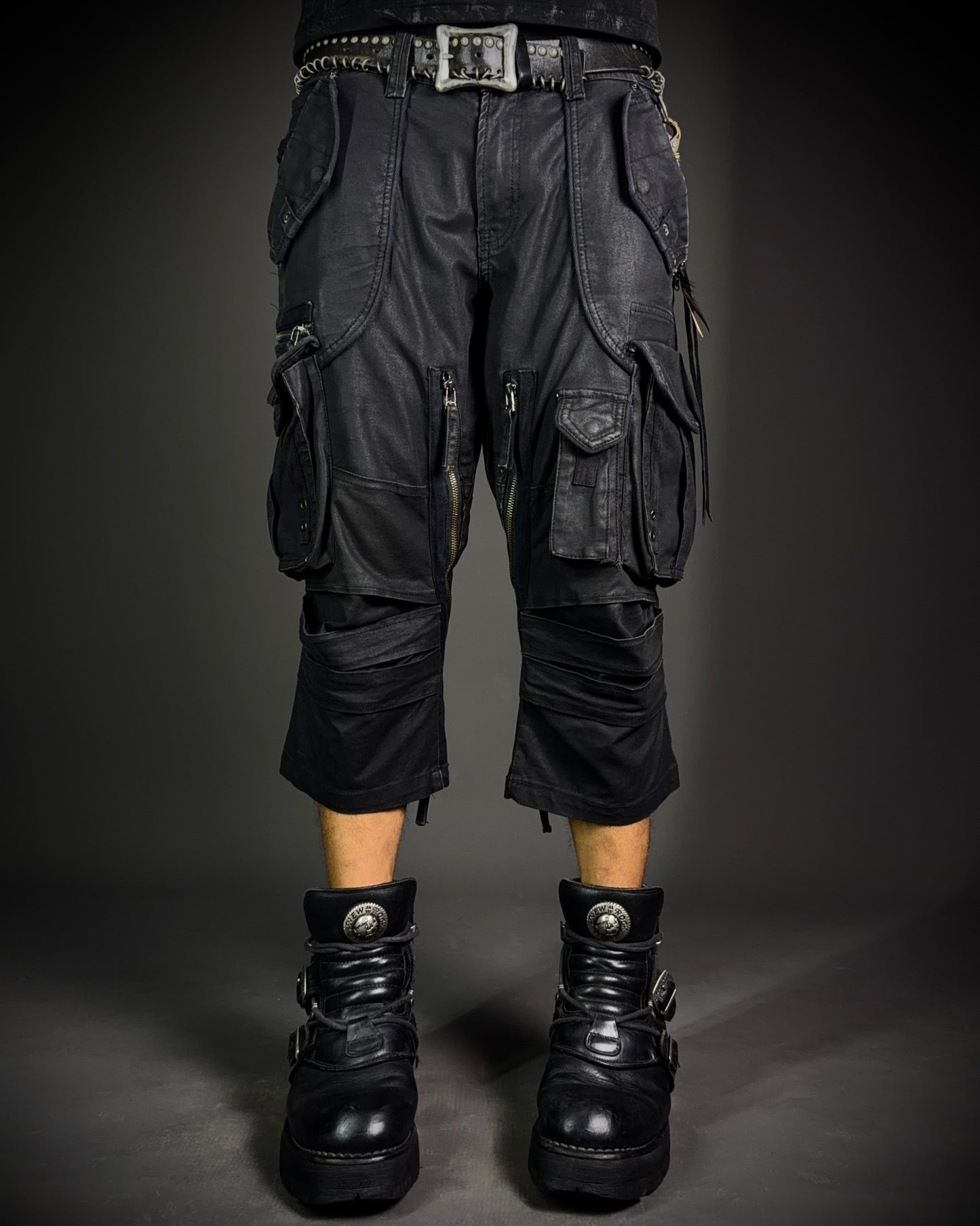 Luv Maison × Jackrose Coated Utility Cargo Shorts