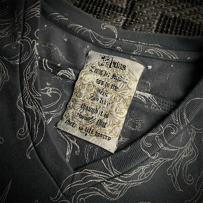 Midas Poem 3D Tag Long Sleeve T-Shirt