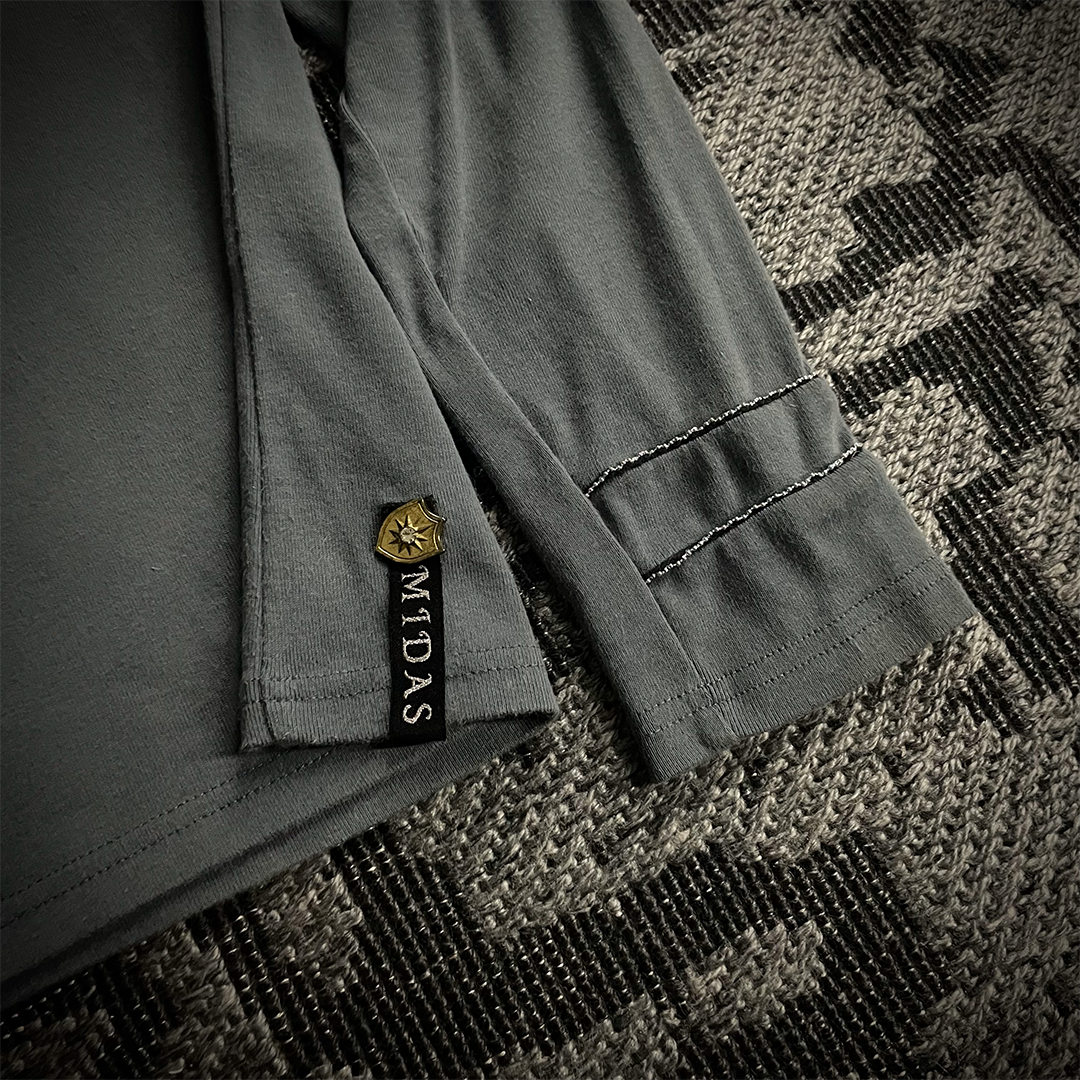 Midas Poem 3D Tag Long Sleeve T-Shirt