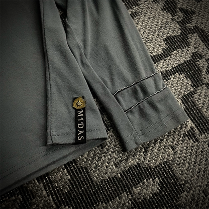 Midas Poem 3D Tag Long Sleeve T-Shirt