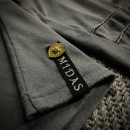 Midas Poem 3D Tag Long Sleeve T-Shirt