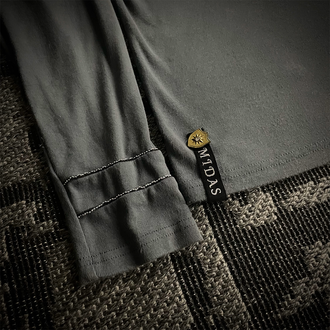 Midas Poem 3D Tag Long Sleeve T-Shirt