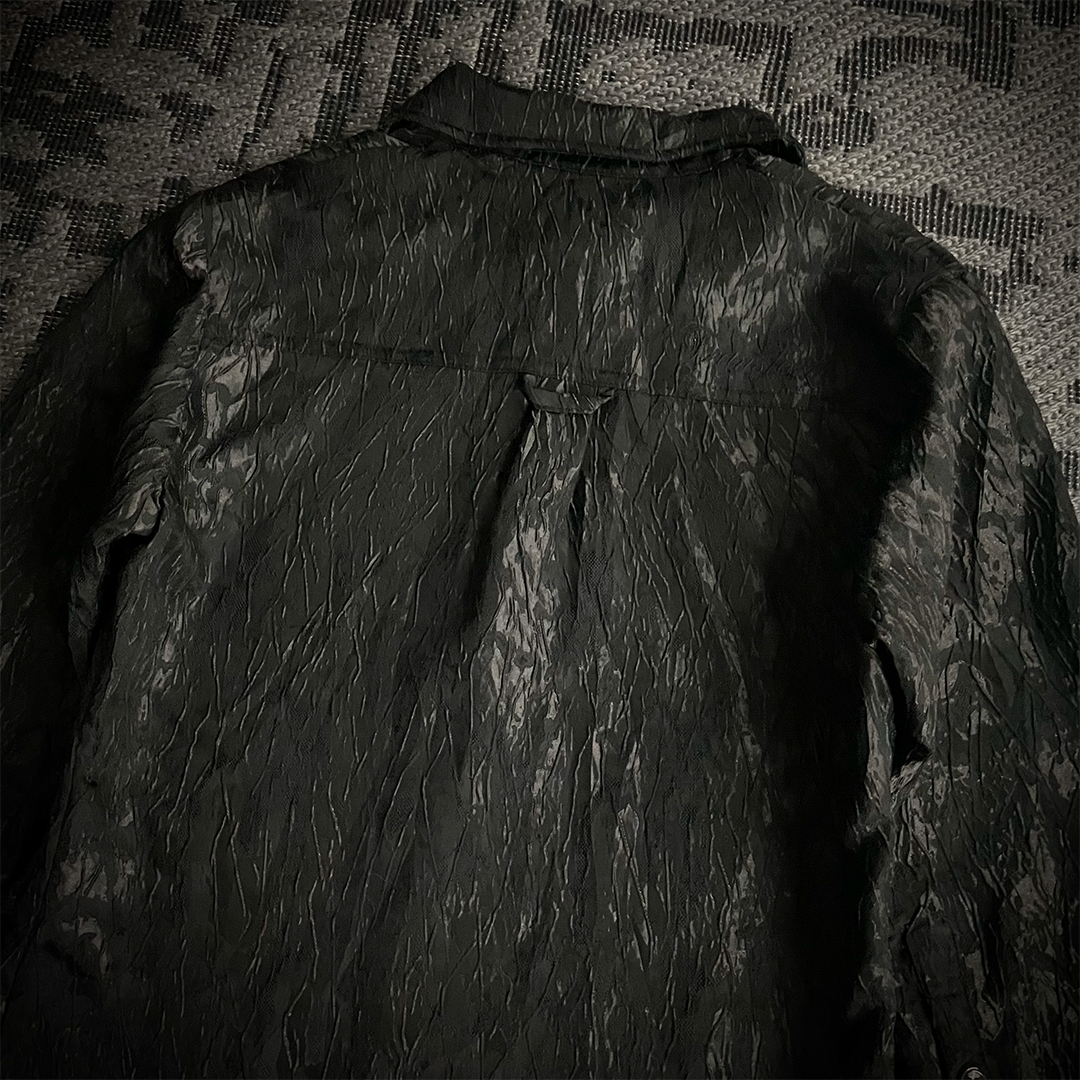 Xfrm Metallic Knit Fabric Shirt