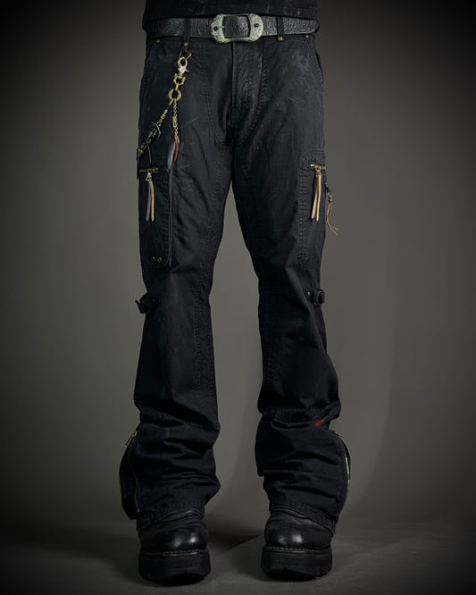 Sergeant Salute Multi-Zip Cargo Pants