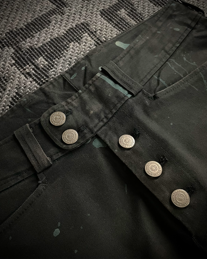 Tornado Mart Brush Splash Flared Jeans