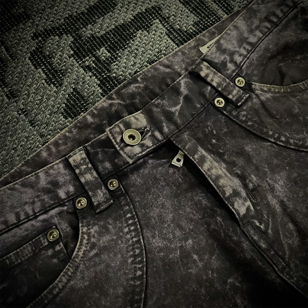 Semantic Design Tie Dye Flared Pants