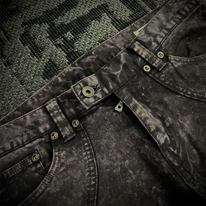 Semantic Design Tie Dye Flared Pants