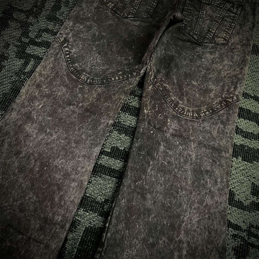 Semantic Design Tie Dye Flared Pants