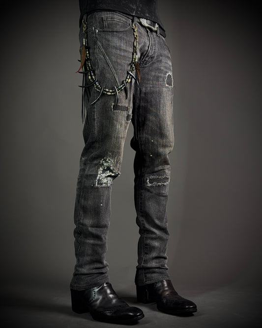 Number (N)ine × Loveless Guild Prime Distressed Jeans