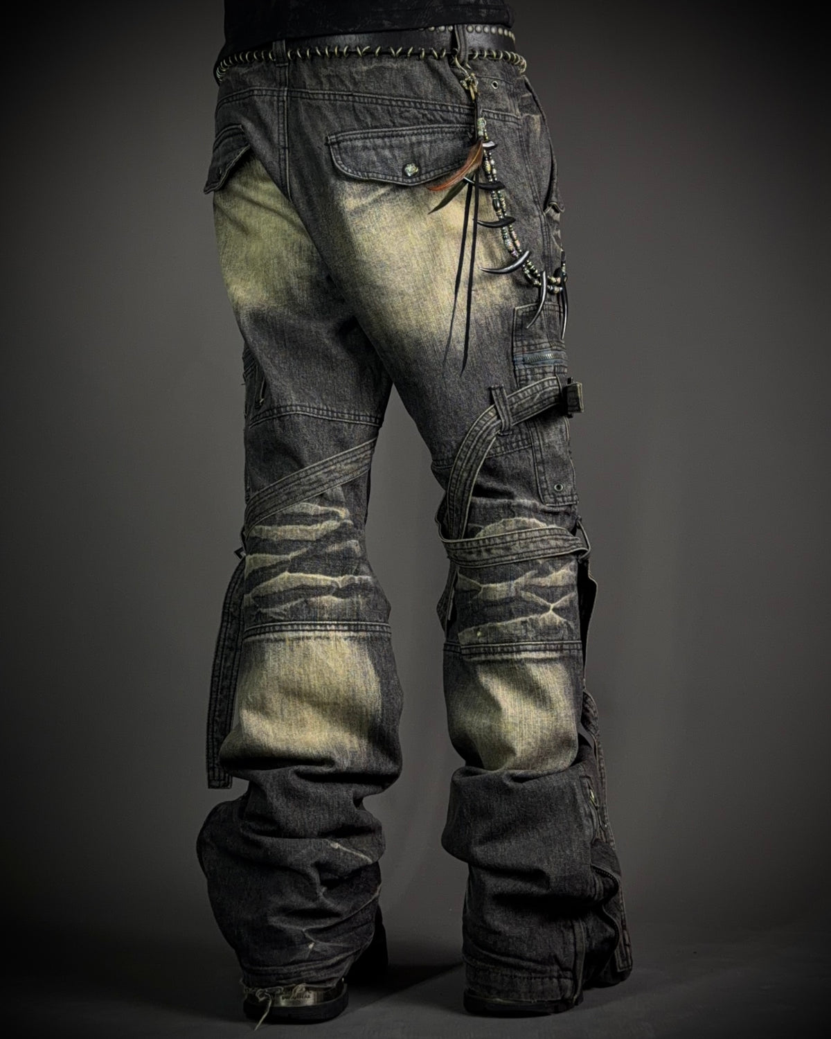 TopIsm Heavy Whiskered Utility Jeans