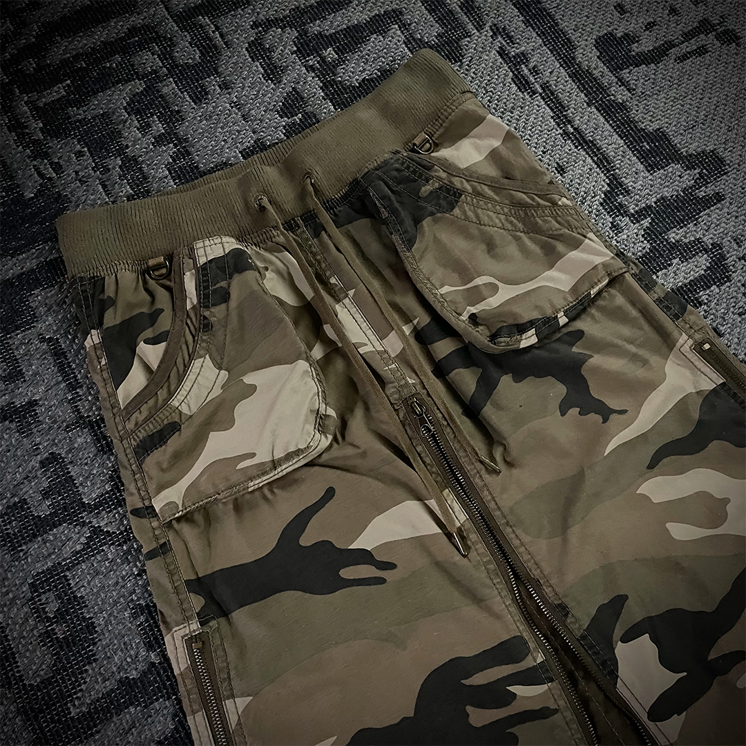 Goa Military Multi-Zip Skirt