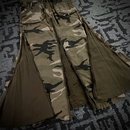 Goa Military Multi-Zip Skirt