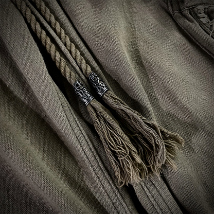 G.O.A Parachute Distressed Flared Cargo  Pants