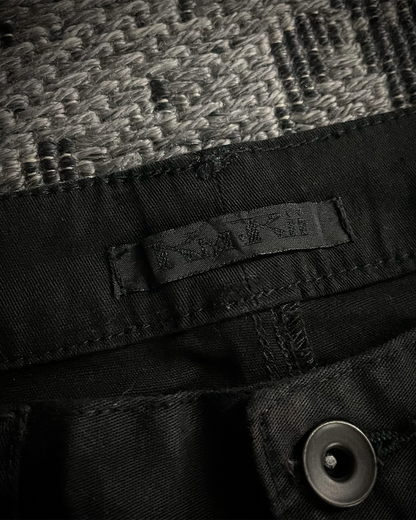 Kmrii Multi-Patch Distressed Short Pants