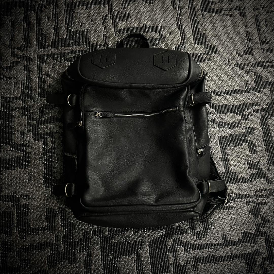 In The Attic Leather Backpack