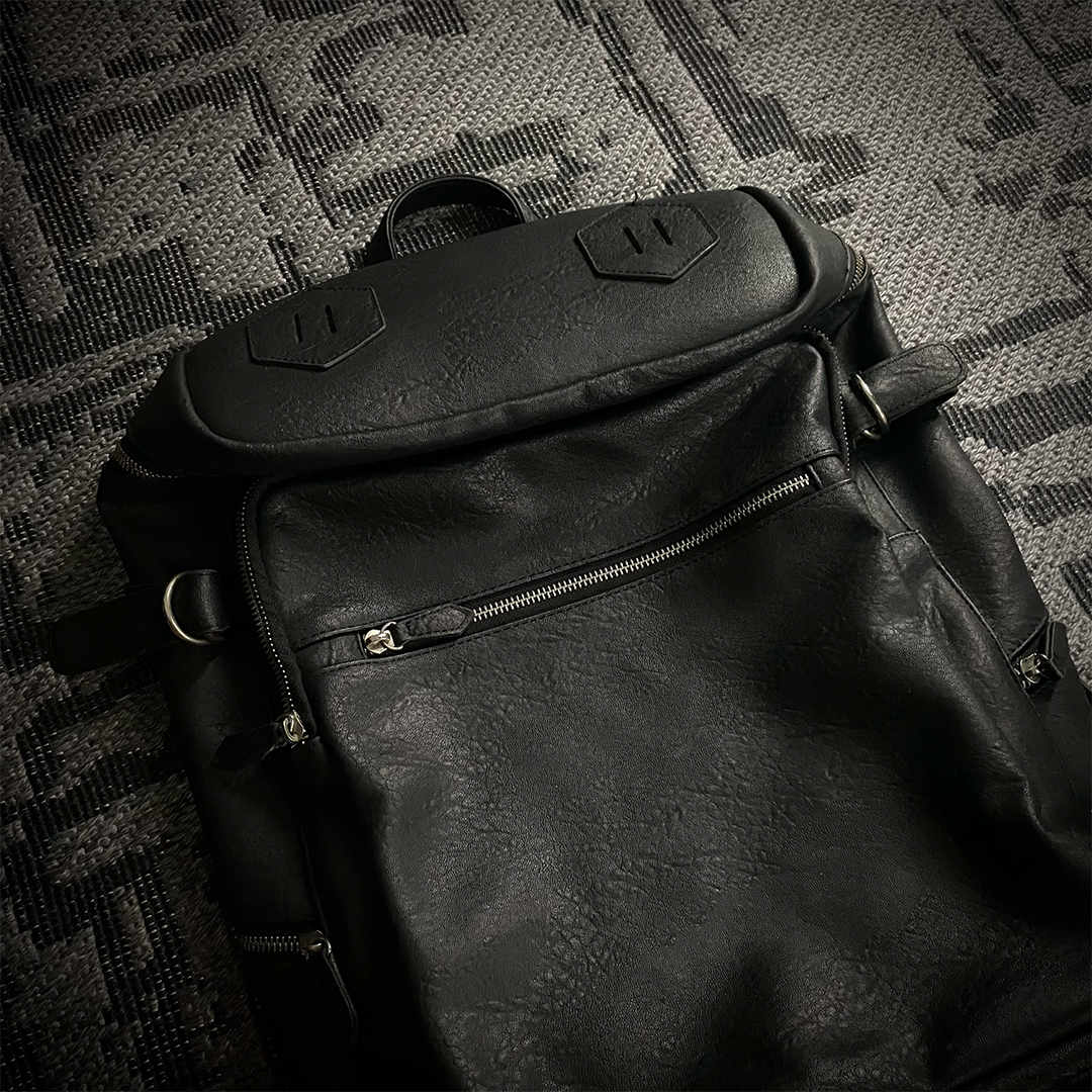 In The Attic Leather Backpack