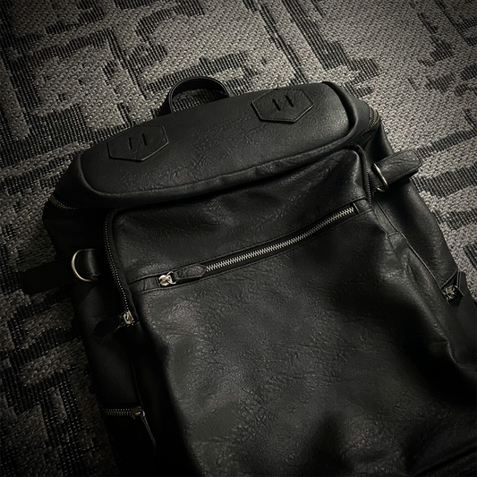 In The Attic Leather Backpack