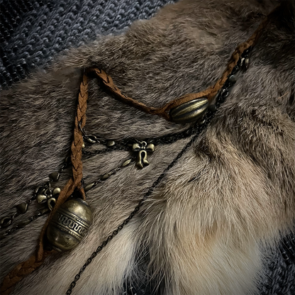 Unknow Chain Fur Belt