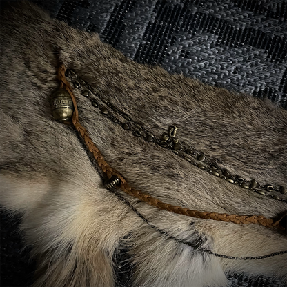 Unknow Chain Fur Belt
