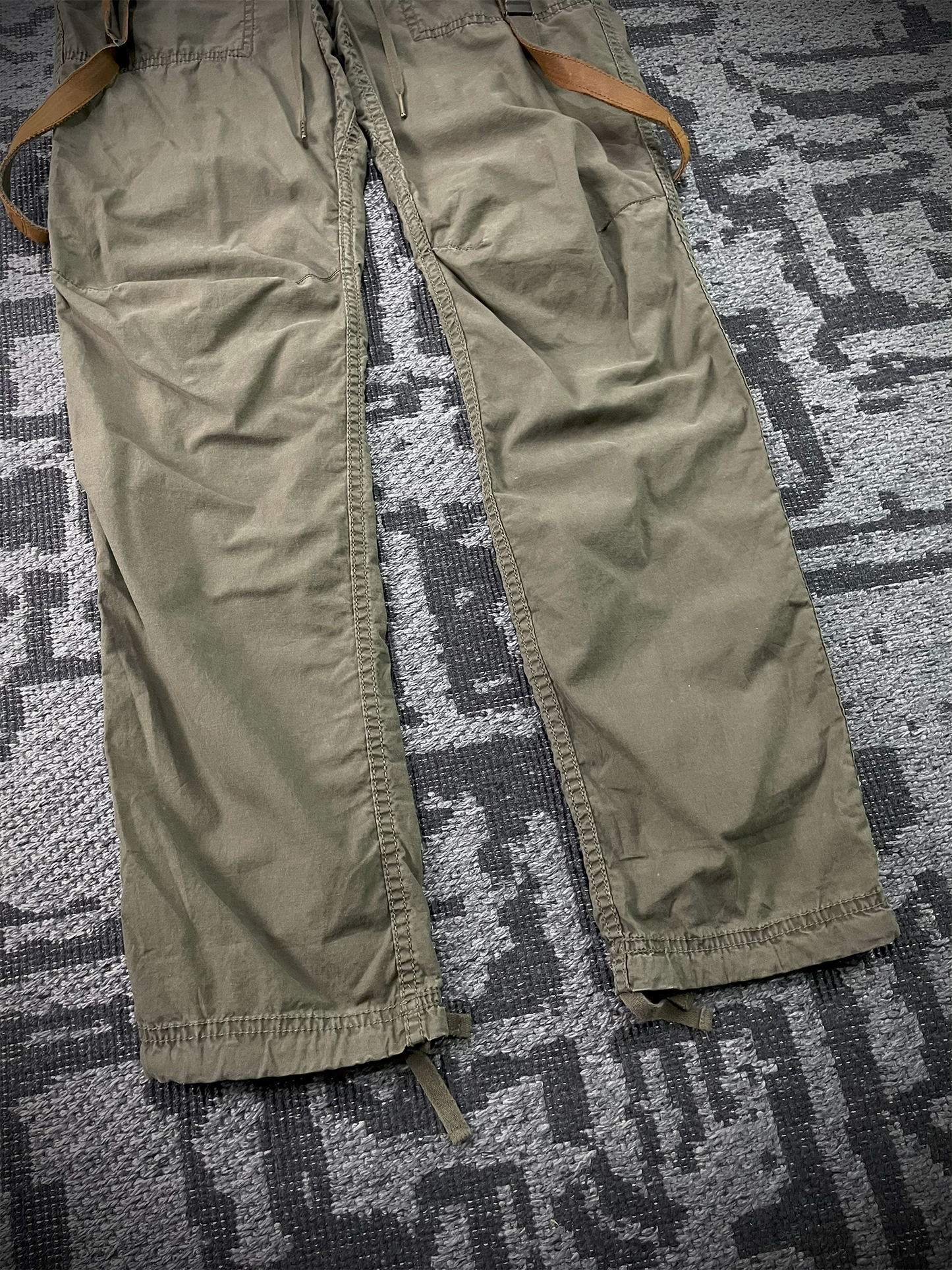 G.o.a Military Suspender Skinny Pants