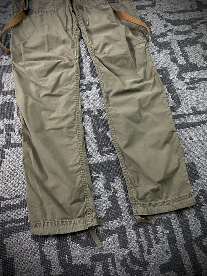 G.o.a Military Suspender Skinny Pants