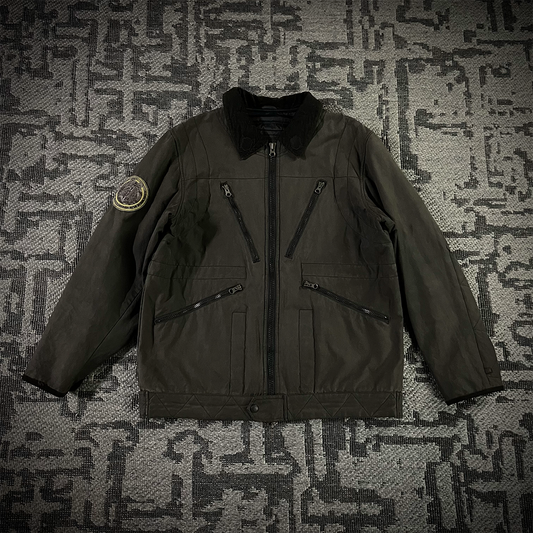 Japanese Bal 2003 "contrastrick" Multi-zip Jacket