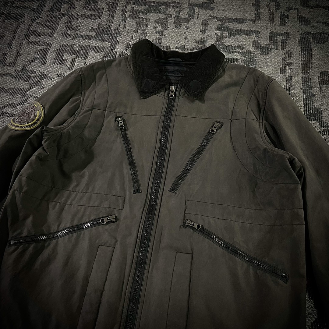 Japanese Bal 2003 "contrastrick" Multi-zip Jacket