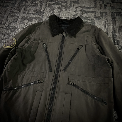 Japanese Bal 2003 "contrastrick" Multi-zip Jacket