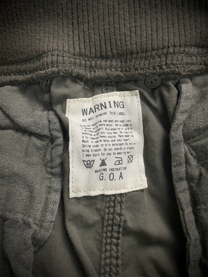 G.o.a Military Suspender Skinny Pants