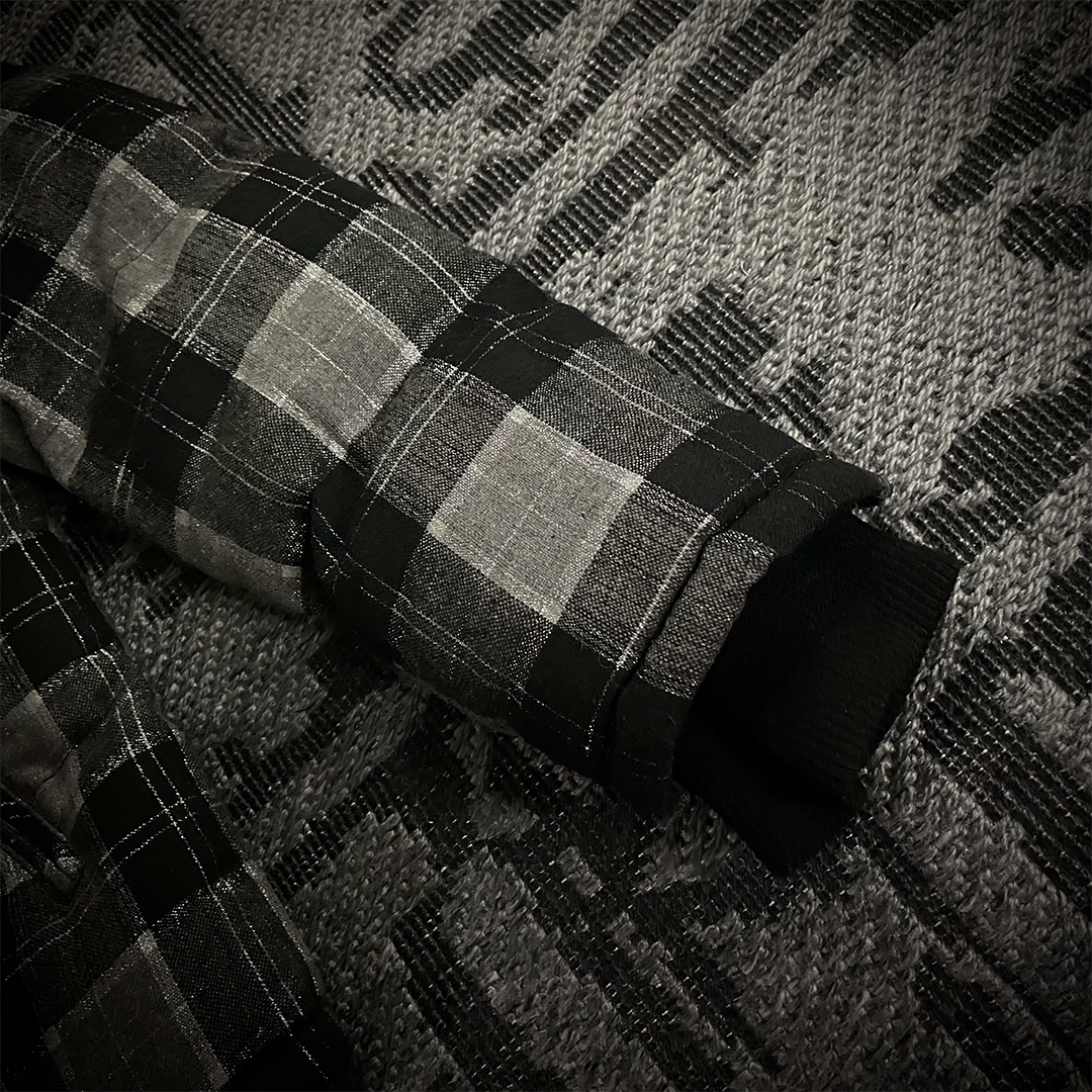 Midas Flannel Glitter Fur Puffer Down Jacket