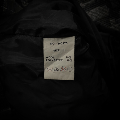 Midas Flannel Glitter Fur Puffer Down Jacket