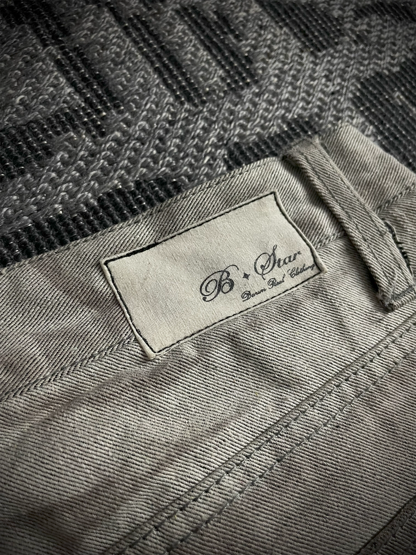 B Star Distressed Flared Pants