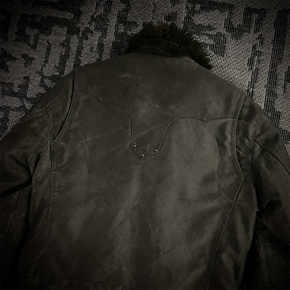 Schlussel Waxed Fur Jacket