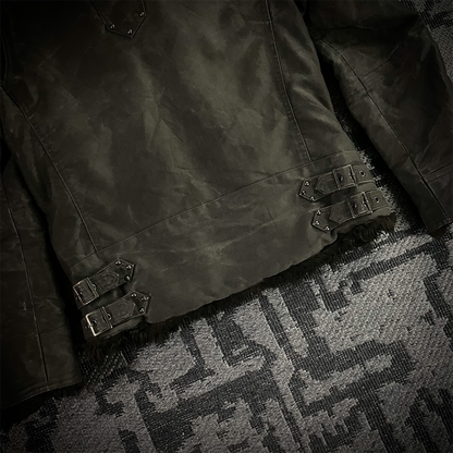 Schlussel Waxed Fur Jacket