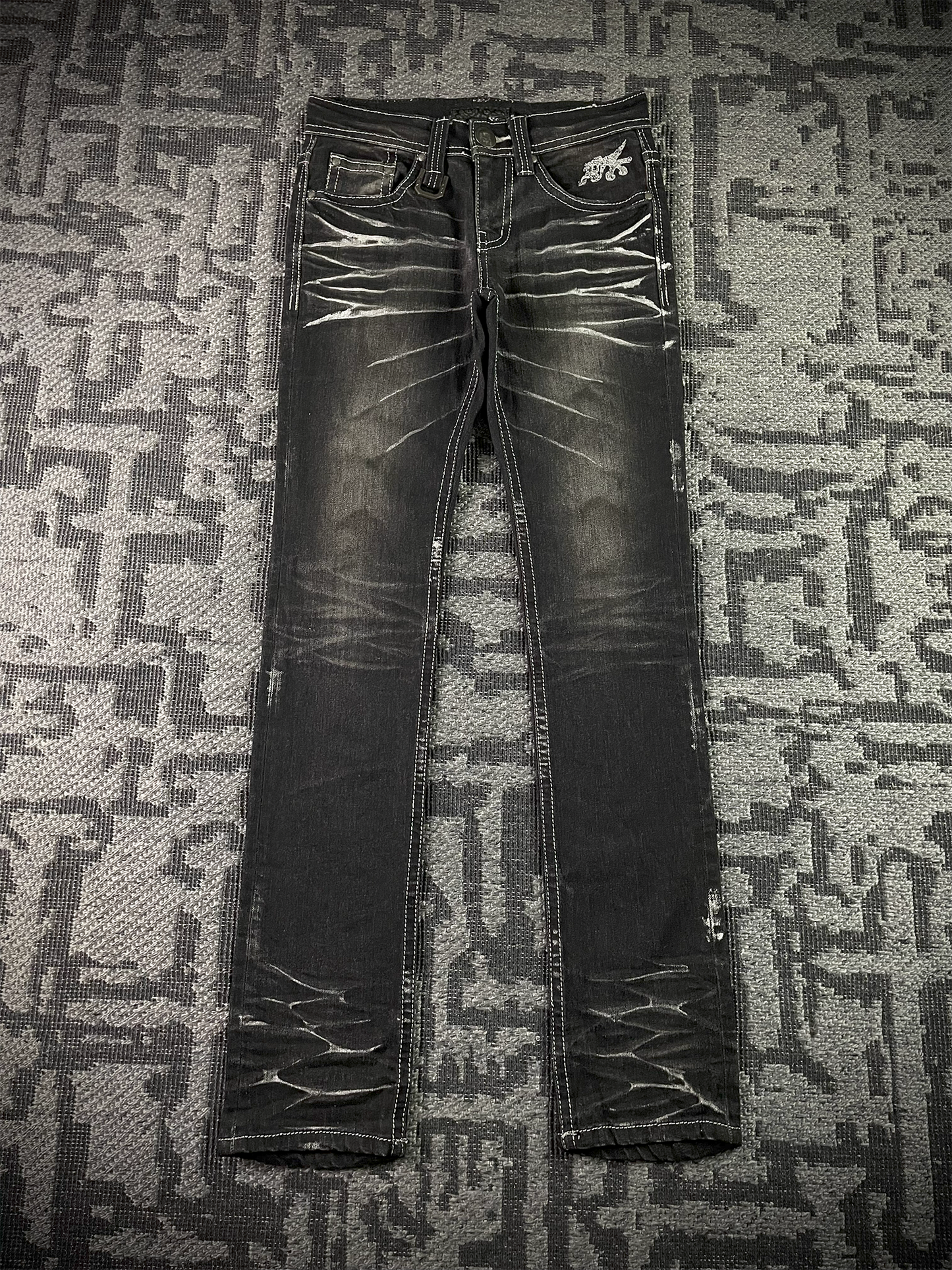 Xfrm Whiskered Skinny Jeans