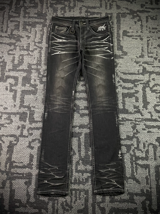 Xfrm Whiskered Skinny Jeans