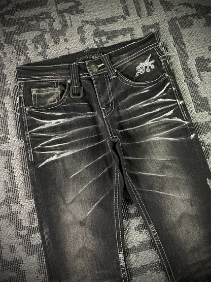 Xfrm Whiskered Skinny Jeans