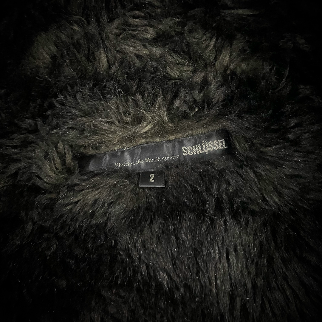 Schlussel Waxed Fur Jacket